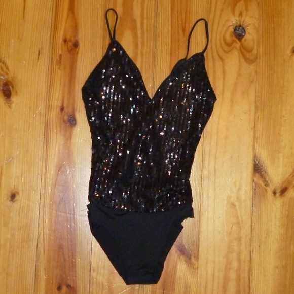 Rue21 Other - Rue 21 Black Sequin Bodysuit Rue21 Other - Rue 21 Black Sequin Bodysuit